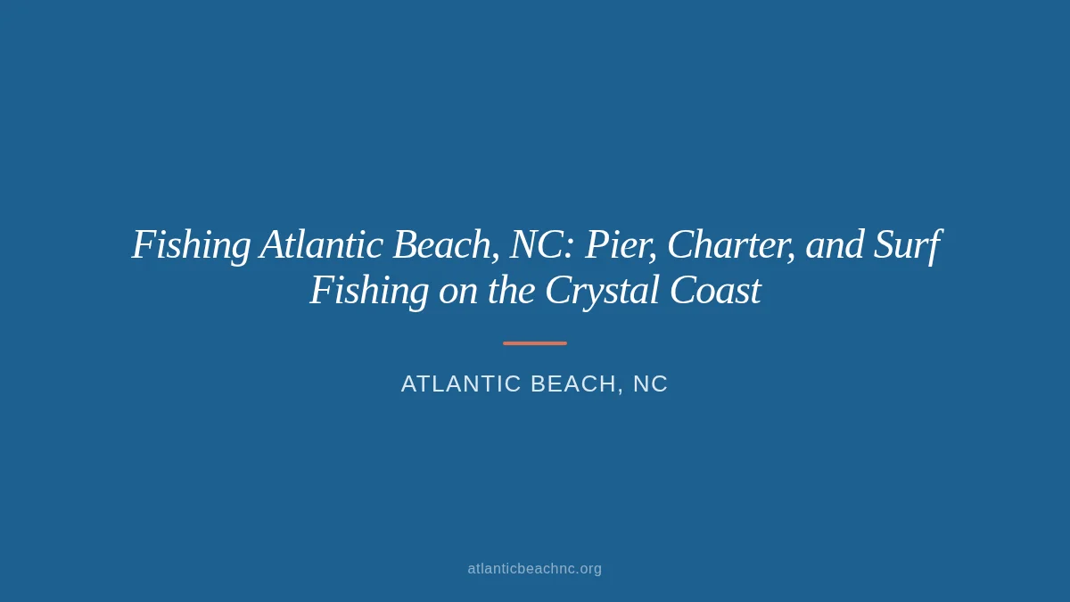 Fishing from Oceanana Pier at sunrise in Atlantic Beach, NC on the Crystal Coast